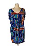 Attention Blue Casual Dress Size XL - photo 1