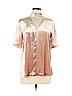 A.L.C. Orange Short Sleeve Top Size 2 - photo 1