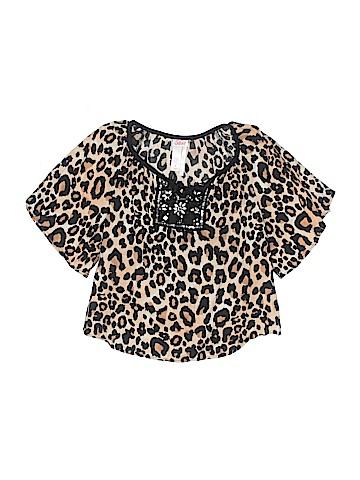 Justice Short Sleeve Blouse (view 1)