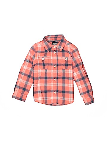 OshKosh B'gosh Long Sleeve Button-Down Shirt (view 1)