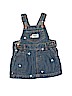 OshKosh B'gosh 100% Cotton Blue Overall Shorts 6-9 MO / 9 MO - photo 1