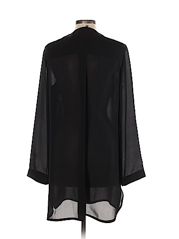 Per Se By Carlisle Long Sleeve Silk Top (view 2)