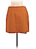 Topshop 100% Polyester Orange Casual Skirt Size 6 - photo 2