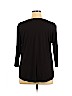 Kim & Cami Black 3/4 Sleeve Top Size 1X - photo 2