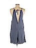 American Eagle Outfitters 100% Viscose Blue Romper Size M - photo 2