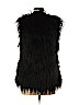rue21 Black Faux Fur Vest Size Sm - Med - photo 2