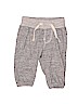 Baby Gap 100% Cotton Solid Gray Sweatpants Size 0-3 mo - photo 1