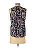 Ann Taylor LOFT Outlet 100% Polyester Blue Sleeveless Blouse Size XS (petite) - photo 2