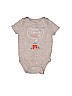 Baby Gap 100% Cotton Gray Short Sleeve Onesie Size 0-3 mo - photo 1
