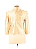 Talbots Tan Silk Blazer Size 14 - photo 2
