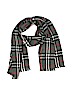 Assorted Brands 100% Wool Plaid Gray Scarf One size - photo 1