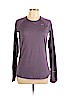 Nike 100% Recycled Polyester Purple Active T-Shirt Size L - photo 1