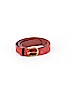 Madewell 100% Leather Solid Red Leather Belt Size M - photo 1
