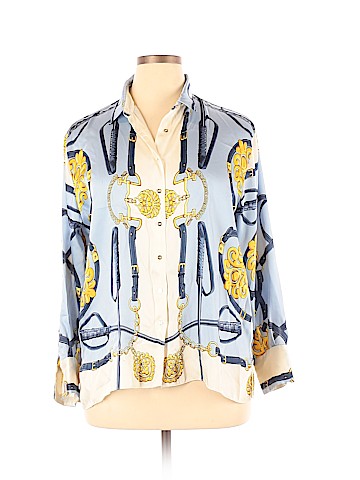 Zara Long Sleeve Button-Down Shirt (view 1)