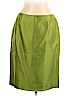 Talbots Green Silk Skirt Size 14 - photo 1