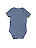 Baby Gap 100% Cotton Blue Short Sleeve Onesie Size 0-3 mo - photo 1