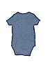 Baby Gap 100% Cotton Blue Short Sleeve Onesie Size 0-3 mo - photo 2