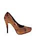 Steve Madden Luxe Brown Heels Size 7 1/2 - photo 1