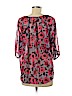 Love, Fire 100% Polyester Pink 3/4 Sleeve Blouse Size L - photo 2
