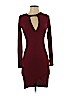 Charlotte Russe 100% Rayon Red Casual Dress Size S - photo 1
