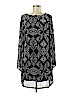 Fire Los Angeles 100% Polyester Black Casual Dress Size L - photo 1