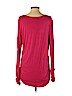 Bisou Bisou Pink Long Sleeve Top Size XL - photo 2