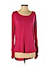 Bisou Bisou Pink Long Sleeve Top Size XL - photo 1