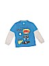 Carter's 100% Cotton Blue Long Sleeve T-Shirt 18-24 MO / 24 MO - photo 1