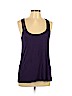 Lucky Brand 100% Viscose Purple Sleeveless Top Size L - photo 1