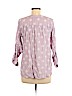 Ann Taylor LOFT Purple Long Sleeve Blouse Size M (petite) - photo 2