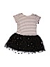 The Children's Place 100% Cotton Stripes Stars Black Dress Size 7 - 8 - photo 2
