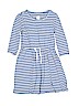 Gap Kids 100% Cotton Stripes Blue Dress Size 6 - 7 - photo 1