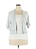 A New Day Silver Cardigan Size XXL - photo 1
