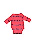 Baby Gap 100% Cotton Red Long Sleeve Onesie Size 0-3 mo - photo 2