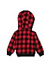 Just One You Made by Carters 100% Polyester Solid Red Zip Up Hoodie 9-12 MO / 12 MO - photo 2
