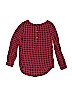 Gap Kids Red Long Sleeve Henley Size 10 - photo 1