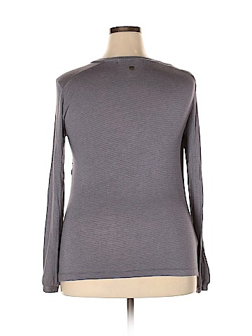 Blue Les Copains Long Sleeve Top (view 2)