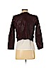 Ann Taylor LOFT 100% Leather Purple Leather Jacket Size XS (petite) - photo 2
