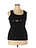 Bella 100% Cotton Black Sleeveless T-Shirt Size 2X - photo 1