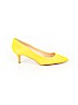 Nine West Yellow Heels Size 7 1/2 - photo 1
