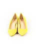 Nine West Yellow Heels Size 7 1/2 - photo 2