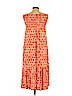 MICHAEL Michael Kors Orange Casual Dress Size L - photo 2
