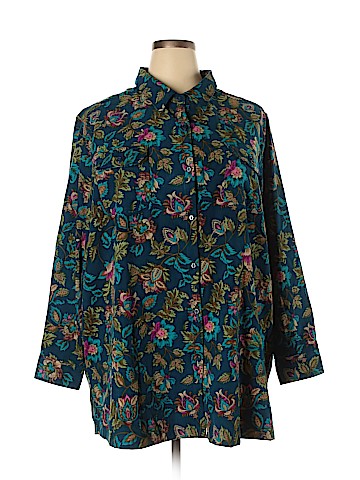 Roaman's Long Sleeve Blouse (view 1)