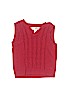 Cherokee 100% Cotton Red Sweater Vest Size 6-9 mo - photo 1