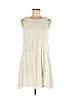 Love, Fire 100% Polyester Ivory Casual Dress Size M - photo 1