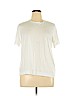 Cuyana 100% Pima Cotton White Short Sleeve T-Shirt Size XL - photo 1