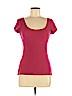 BCBGMAXAZRIA Red Short Sleeve T-Shirt Size M - photo 1