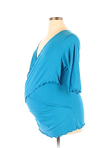 Japanese Weekend 3/4 Sleeve Top (view 1)