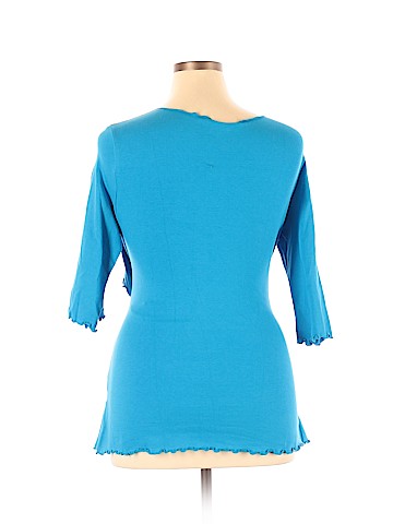 Japanese Weekend 3/4 Sleeve Top (view 2)