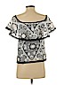 Alexis 100% Polyester White Short Sleeve Top Size XS - photo 2